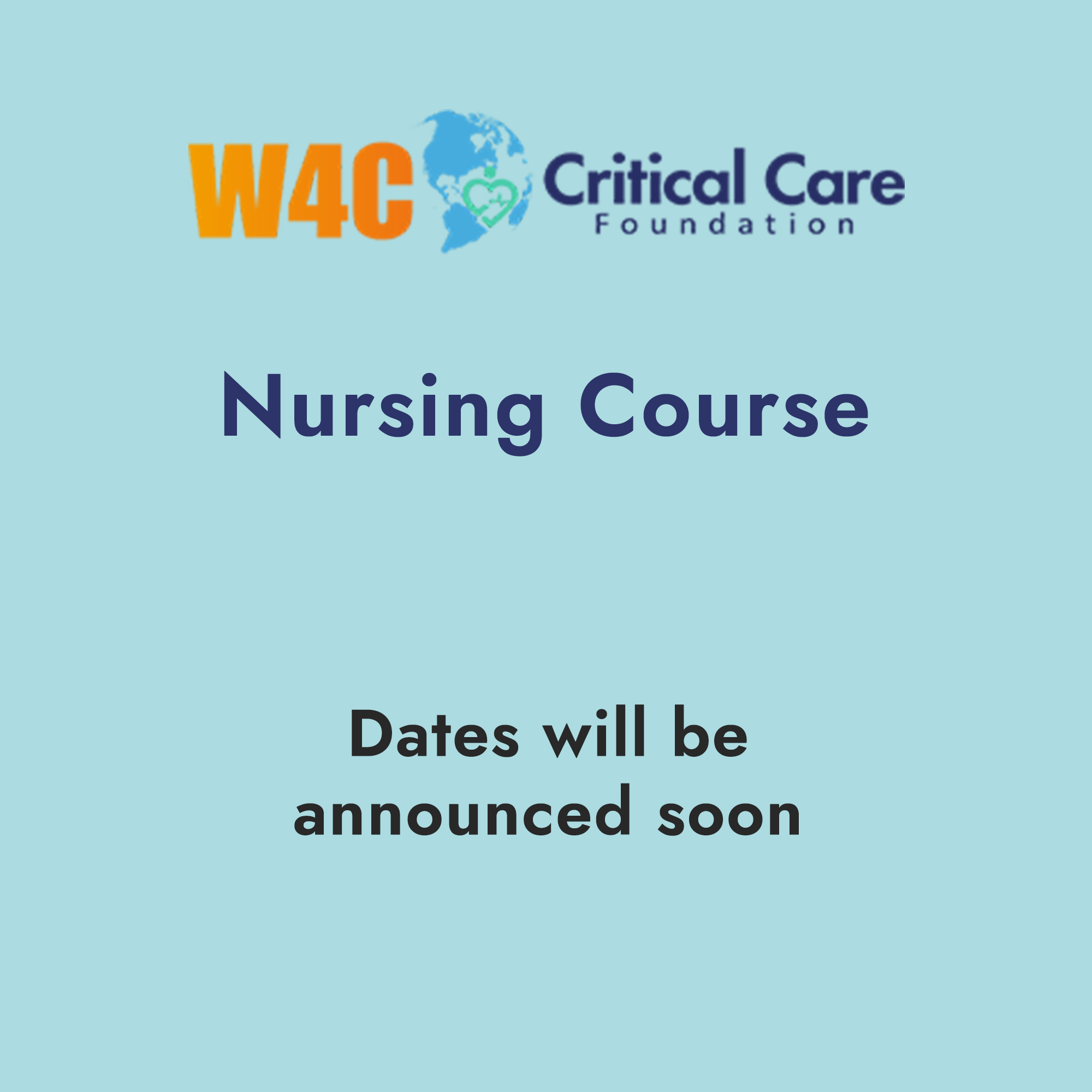 Upcoming Programs (W4C)